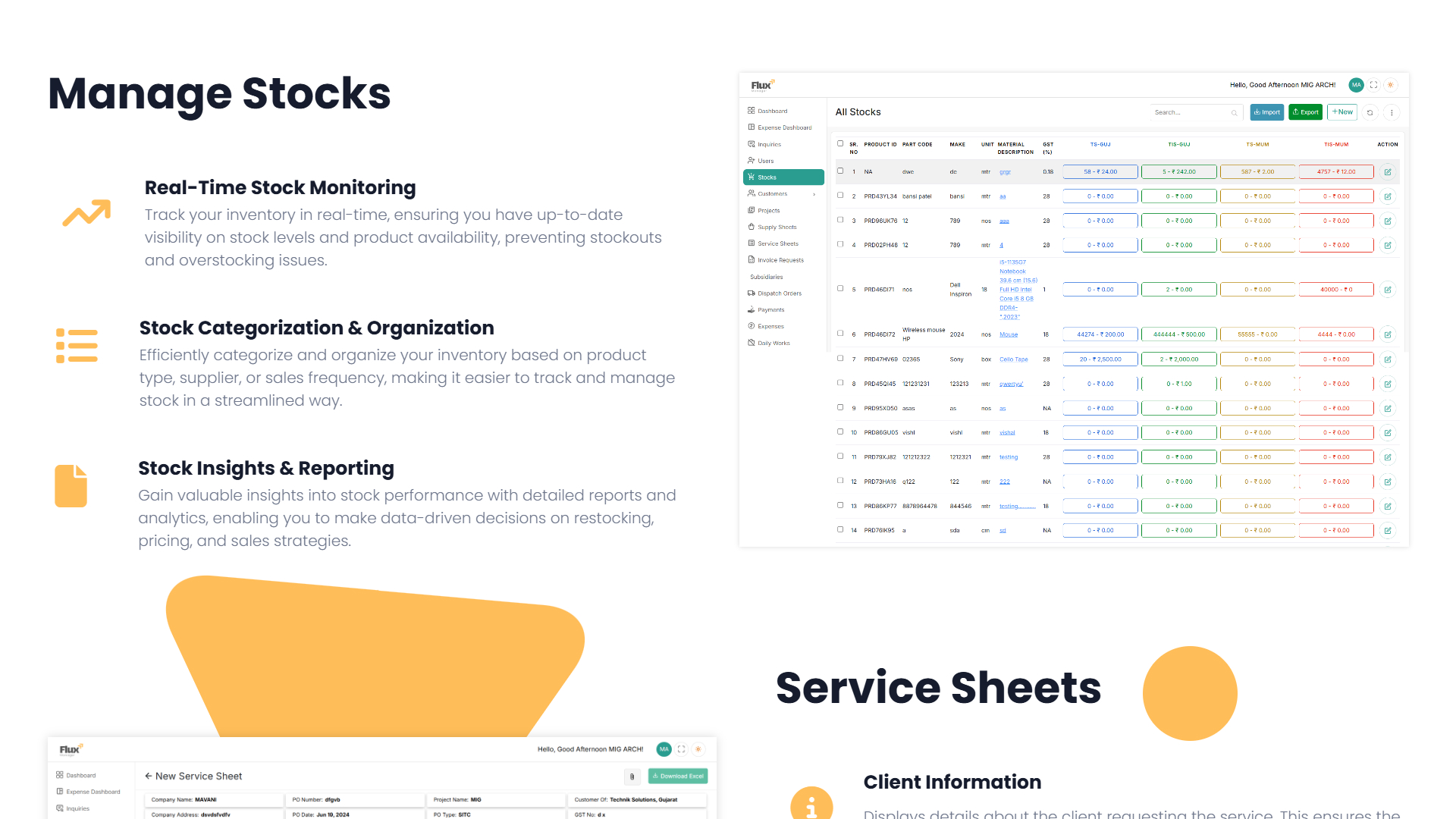 Flux Manager